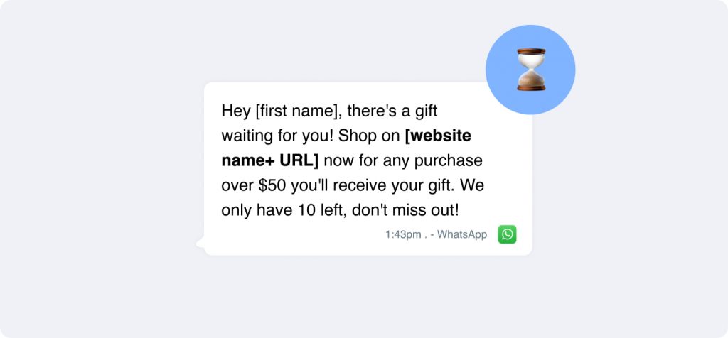 🎁 Holiday cheer alert! Shop now on our website and snag a special gift with purchases over $50. Hurry, only 10 gifts available! Perfect for checking off your Christmas list. 🌟.