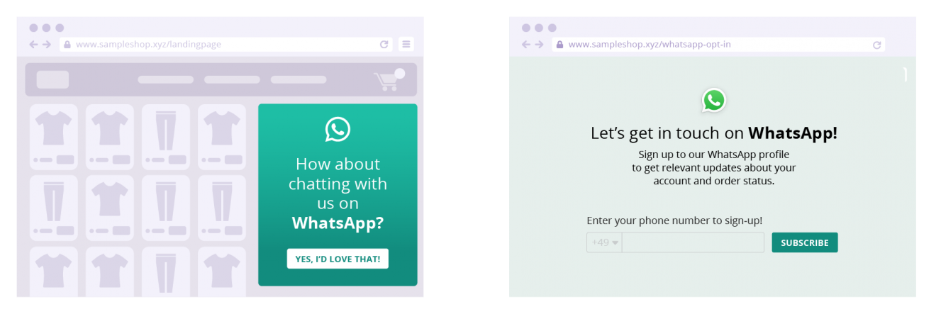 whatsapp opt in online presence 02