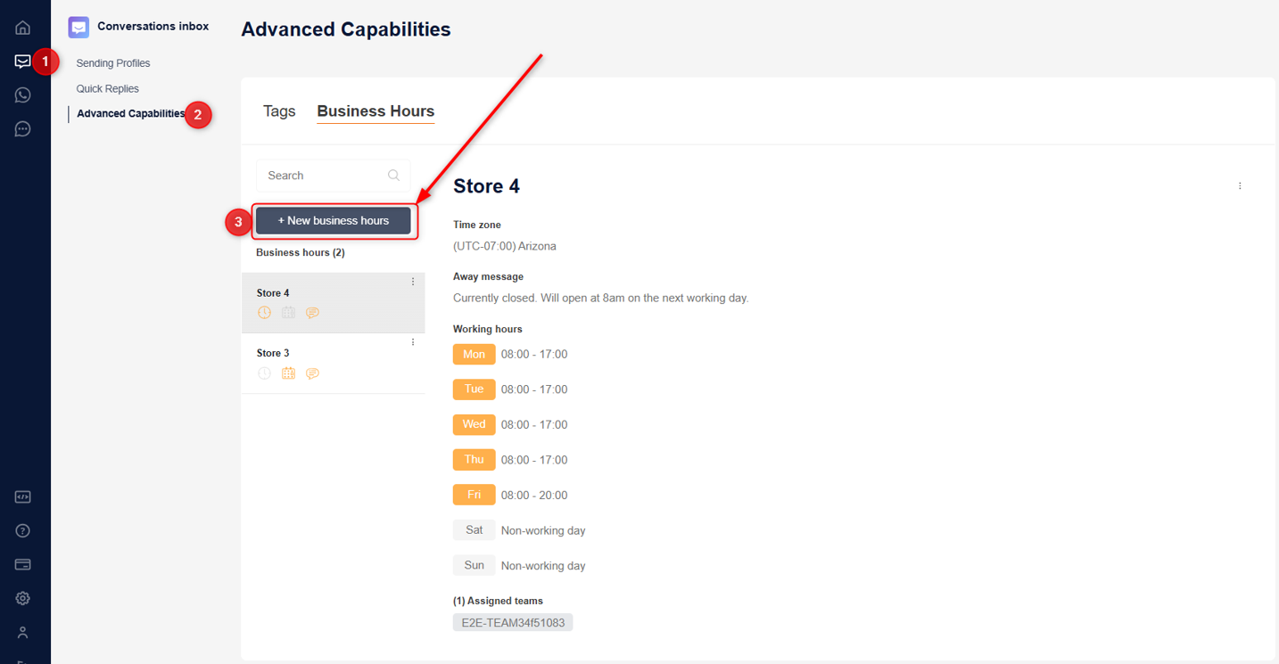 tyntec customer portal business hours 15